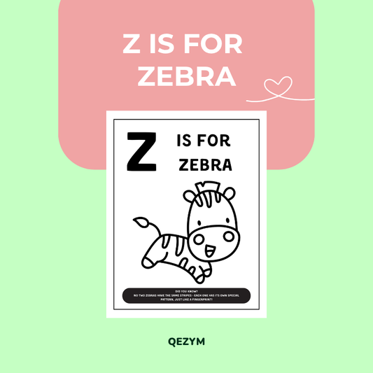Z is for Zebra